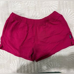 Patagonia Women's Fuchsia Athletic Shorts
